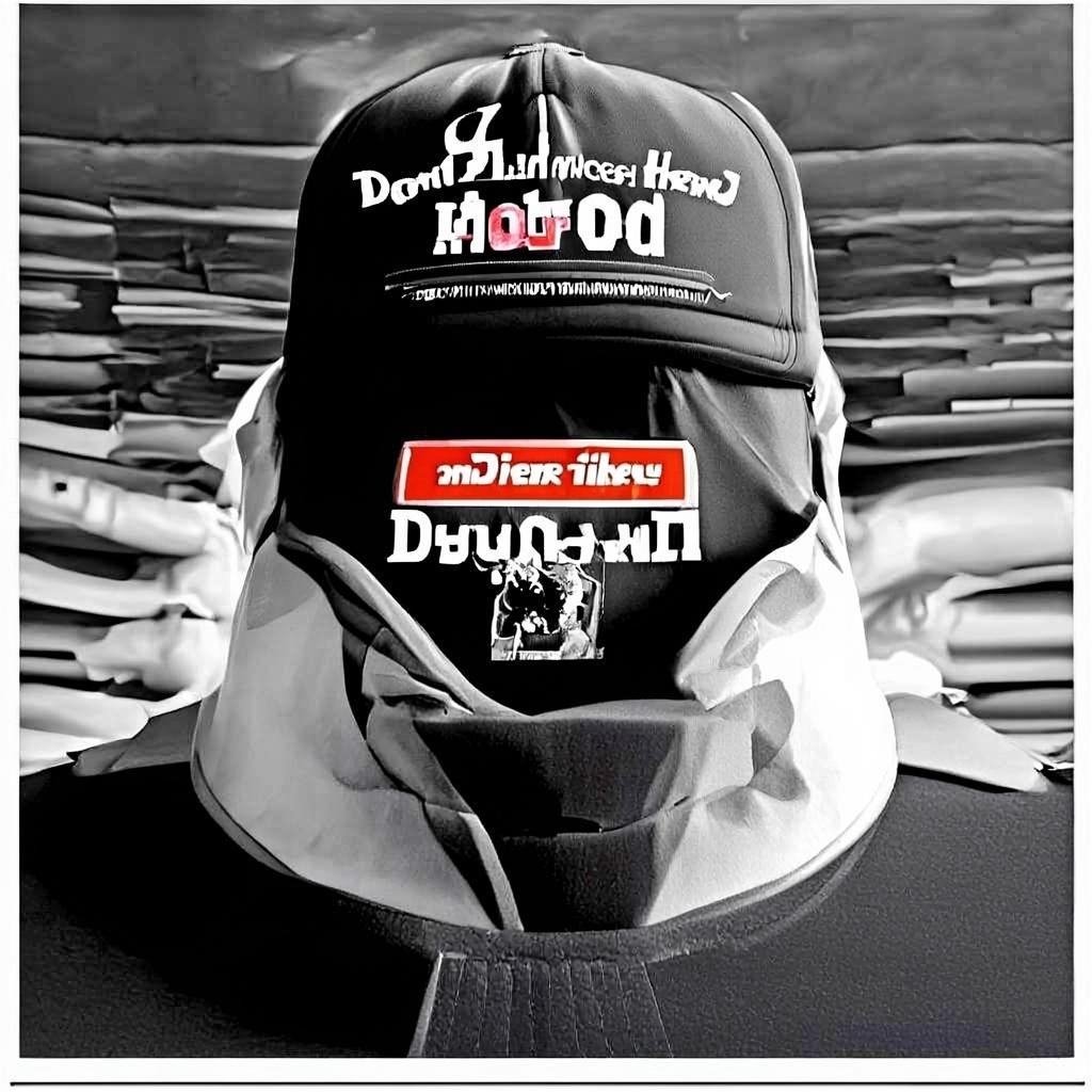 DTF печать на кепках