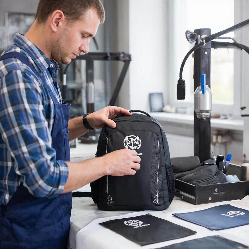 DTF печать на рюкзаках