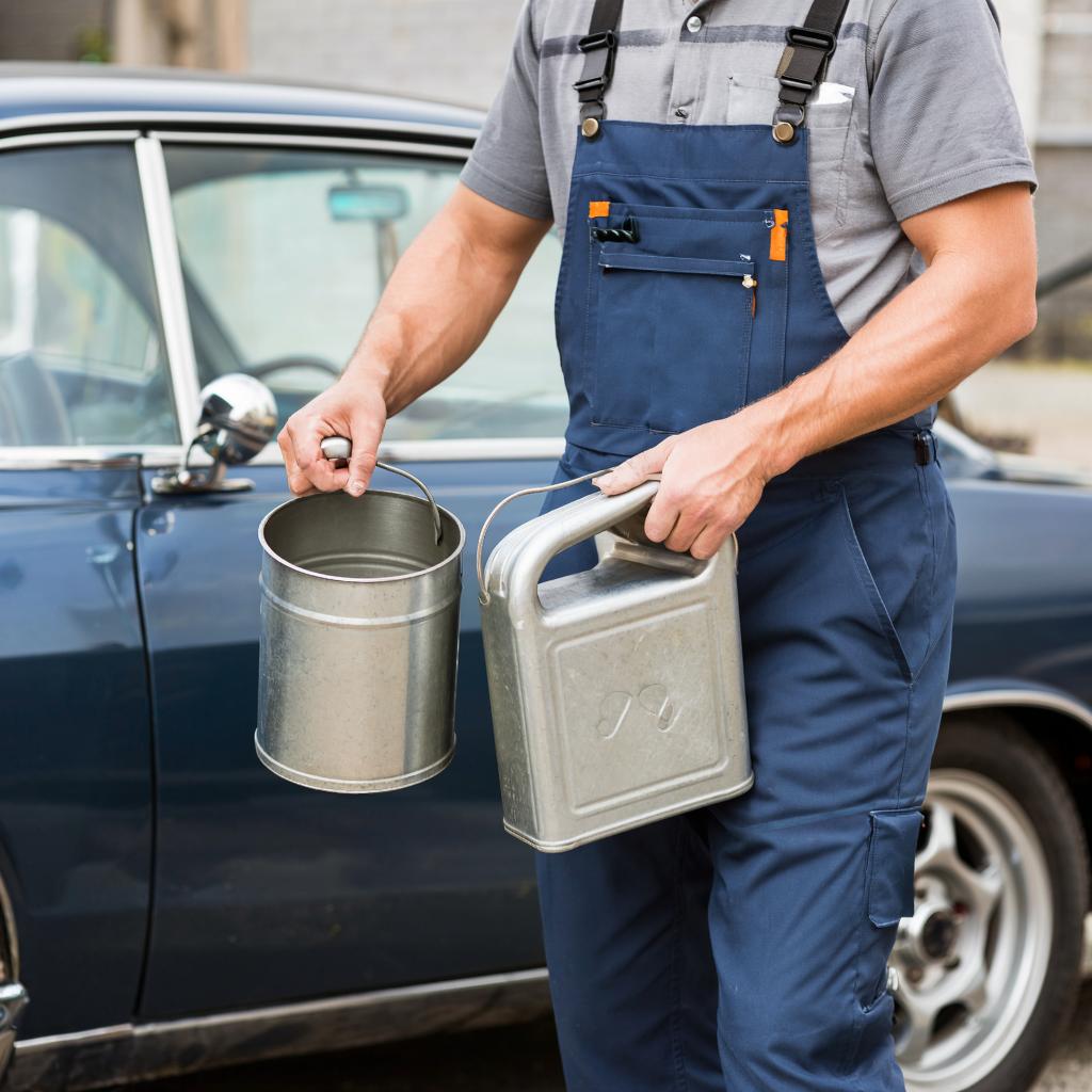 Замена масла в автомобиле