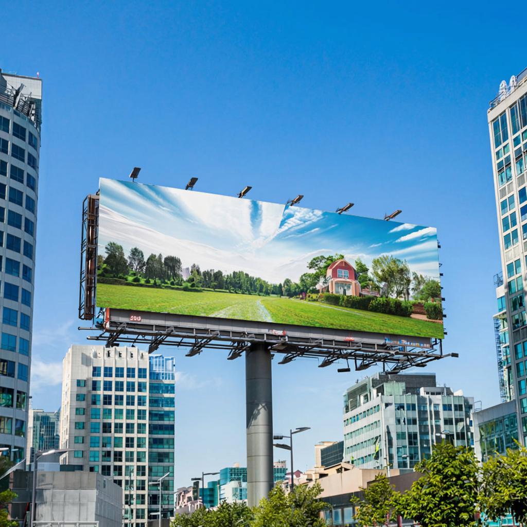 Рекламные металлические конструкции